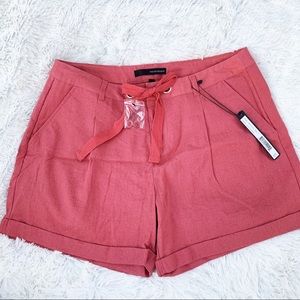 Harve benard NWT Shorts Size 8 dusty cedar